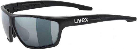 Cycling Glasses UVEX Sportstyle 706 CV Black Mat/Urban Cycling Glasses - 2