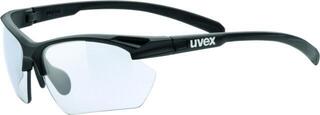 Fahrradbrille UVEX Sportstyle 802 V Small Black Mat/Smoke Fahrradbrille - 1