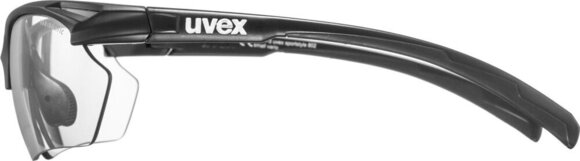Kerékpáros szemüveg UVEX Sportstyle 802 V Small Black Mat/Smoke Kerékpáros szemüveg - 4