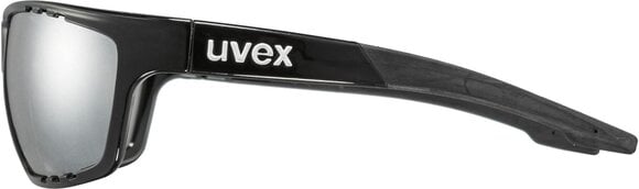 Cycling Glasses UVEX Sportstyle 706 Black/Litemirror Silver Cycling Glasses - 4