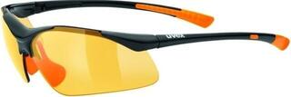 Fahrradbrille UVEX Sportstyle 223 Black/Orange/Litemirror Orange Fahrradbrille - 1