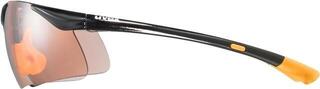 Fahrradbrille UVEX Sportstyle 223 Black/Orange/Litemirror Orange Fahrradbrille - 3
