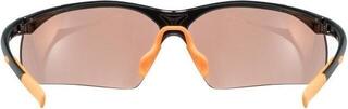 Fahrradbrille UVEX Sportstyle 223 Black/Orange/Litemirror Orange Fahrradbrille - 4
