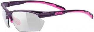 Okulary rowerowe UVEX Sportstyle 802 V Small Purple/Pink/Smoke Okulary rowerowe - 1