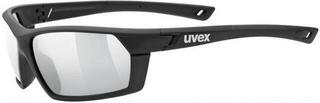 Fahrradbrille UVEX Sportstyle 225 Black Mat/Litemirror Silver Fahrradbrille - 1