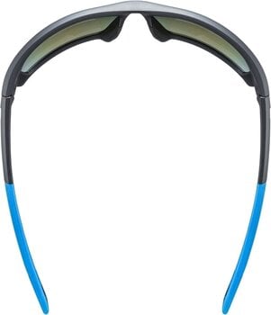 Kerékpáros szemüveg UVEX Sportstyle 225 Black/Blue Mat/Mirror Blue Kerékpáros szemüveg - 3