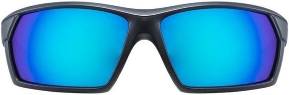 Kerékpáros szemüveg UVEX Sportstyle 225 Black/Blue Mat/Mirror Blue Kerékpáros szemüveg - 6