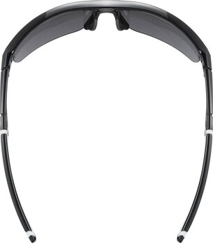 Cycling Glasses UVEX Sportstyle 226 Black/White/Litemirror Silver Cycling Glasses - 3