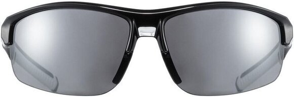 Cycling Glasses UVEX Sportstyle 226 Black/White/Litemirror Silver Cycling Glasses - 6