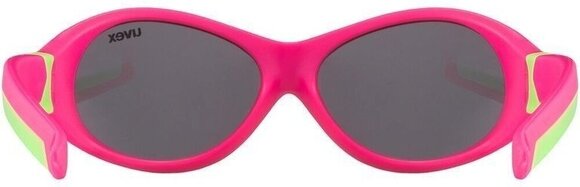 Sport Glasses UVEX Sportstyle 510 Pink Green Mat/Smoke Sport Glasses - 5