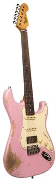 Električna gitara Henry's ST-1 Boa Pink Relic - 4