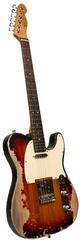 Elektrische gitaar Henry's TL-1 The Planet Sunburst Relic Elektrische gitaar - 3