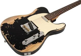 Electric guitar Henry's TL-1 Stardust Black Relic Electric guitar - 2