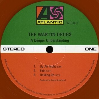 Vinyl Record The War On Drugs - Deeper Understanding (Tangerine Translucent Coloured) (Reissue) (2 LP) - 2