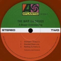 Vinyl Record The War On Drugs - Deeper Understanding (Tangerine Translucent Coloured) (Reissue) (2 LP) - 2