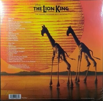 Vinyl Record Original Broadway Cast - Lion King / O.B.C.R. (Gold and Black Splatter Coloured) (Limited Edition) (2 LP) - 3