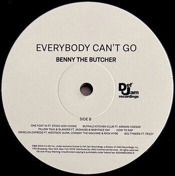 Disco de vinilo Benny the Butcher - Everybody Can'T Go (LP) - 3