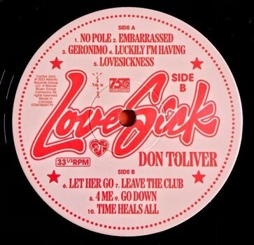 Vinyl Record Don Toliver - Love Sick (Deluxe Edition) (2 LP) - 3