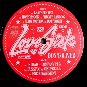 Vinyl Record Don Toliver - Love Sick (Deluxe Edition) (2 LP) - 4