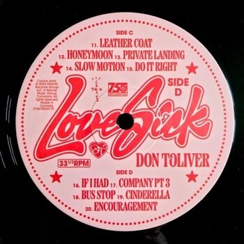 Vinyl Record Don Toliver - Love Sick (Deluxe Edition) (2 LP) - 5