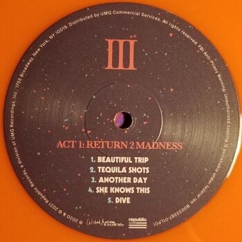 Disco de vinilo Kid Cudi - Man On The Moon III: The Chosen (Orange Coloured) (2 LP) - 2