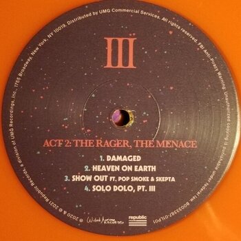 Δίσκος LP Kid Cudi - Man On The Moon III: The Chosen (Orange Coloured) (2 LP) - 3