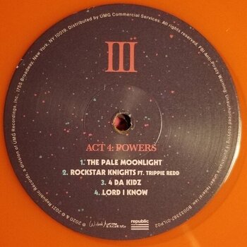 Disque vinyle Kid Cudi - Man On The Moon III: The Chosen (Orange Coloured) (2 LP) - 5