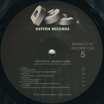 Vinyl Record The Roots - Illadelph Halflife (Reissue) (2 LP) - 2