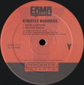 Vinyl Record Epmd - Strictly Business (Reissue) (2 LP) - 4