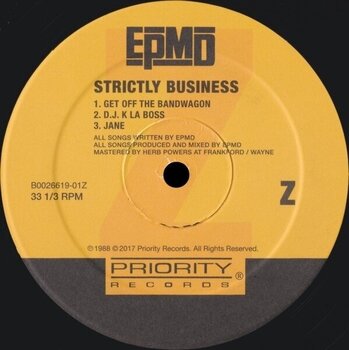 Vinyl Record Epmd - Strictly Business (Reissue) (2 LP) - 5