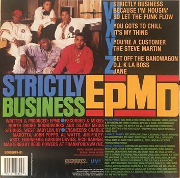 Vinyl Record Epmd - Strictly Business (Reissue) (2 LP) - 6