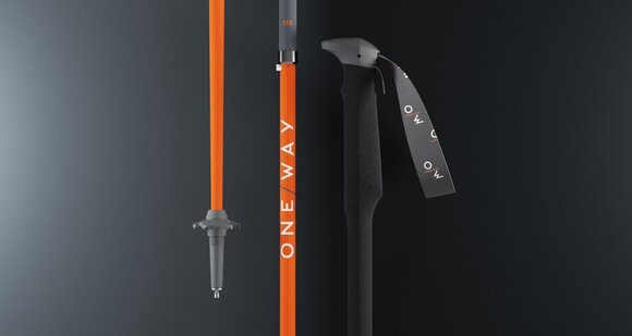 Treking palice One Way MTX Carbon Vario Orange/Black 115 - 135 cm Pohodniške palice - 5