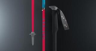 Trekking sétabotok One Way MTX Carbon Vario Lite Red/Blue 105 - 125 cm Túrabotok - 4