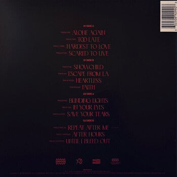 Schallplatte The Weeknd - After Hours (Limited Edition) (Clear & Blood Splatter) (2 LP) - 8