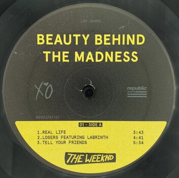 Vinyl Record The Weeknd - Beauty Behind The Madness (2 LP) - 2