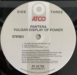 LP deska Pantera - Vulgar Display Of Power (Reissue) (180g) (LP) - 3