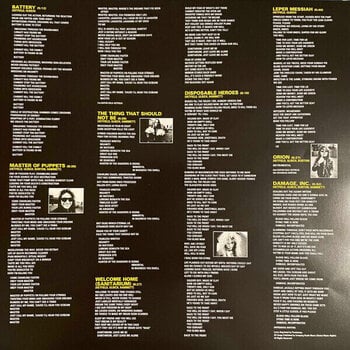 Disque vinyle Metallica - Master Of Puppets (Reissue) (Remastered) (LP) - 5