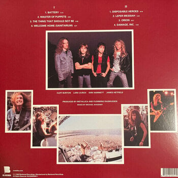 LP Metallica - Master Of Puppets (Reissue) (Remastered) (LP) - 6