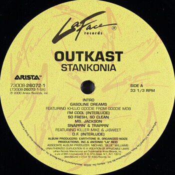 Vinyl Record Outkast - Stankonia (Reissue) (2 LP) - 2