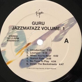 Disque vinyle GURU - Jazzmatazz (Volume 1) (Reissue) (LP) - 2
