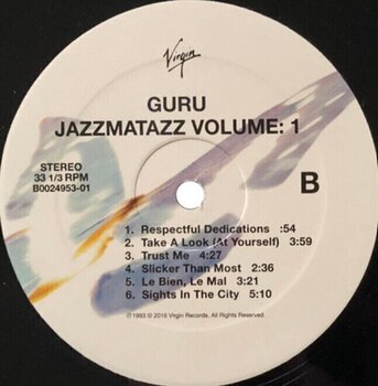 LP GURU - Jazzmatazz (Volume 1) (Reissue) (LP) - 3
