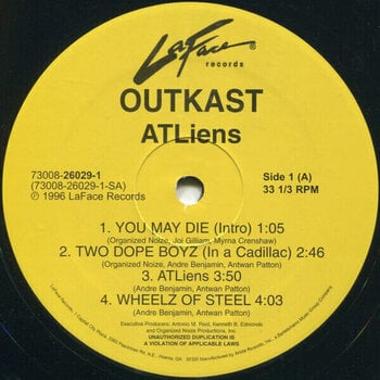 Vinyl Record Outkast - Atliens (Reissue) (2 LP) - 2