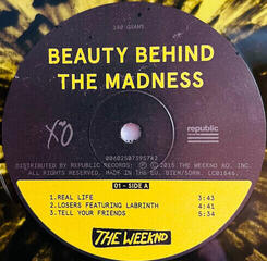 Disc de vinil The Weeknd - Beauty Behind The Madness (Anniversary Edition) (Yellow Translucent w/ Black Splatter Coloured) (2 LP) - 2