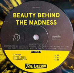 Disc de vinil The Weeknd - Beauty Behind The Madness (Anniversary Edition) (Yellow Translucent w/ Black Splatter Coloured) (2 LP) - 3