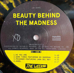 Disc de vinil The Weeknd - Beauty Behind The Madness (Anniversary Edition) (Yellow Translucent w/ Black Splatter Coloured) (2 LP) - 5
