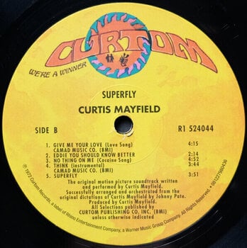 LP deska Curtis Mayfield - Superfly (Reissue) (180g) (LP) - 3