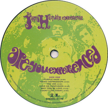 Vinyylilevy Jimi Hendrix - Are You Experienced (Reissue) (Remastered) (180g) (LP) - 2