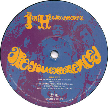 Disc de vinil Jimi Hendrix - Are You Experienced (Reissue) (Remastered) (180g) (LP) - 3