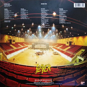 Vinyl Record Slayer - Decade Of Aggression (Live) (Reissue) (180g) (2 LP) - 6