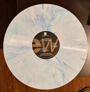 Vinyl Record Pantera - Far Beyond Driven (Reissue) (White & Blue Marbled) (LP) - 3